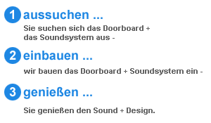 Doorboards & Soundsysteme